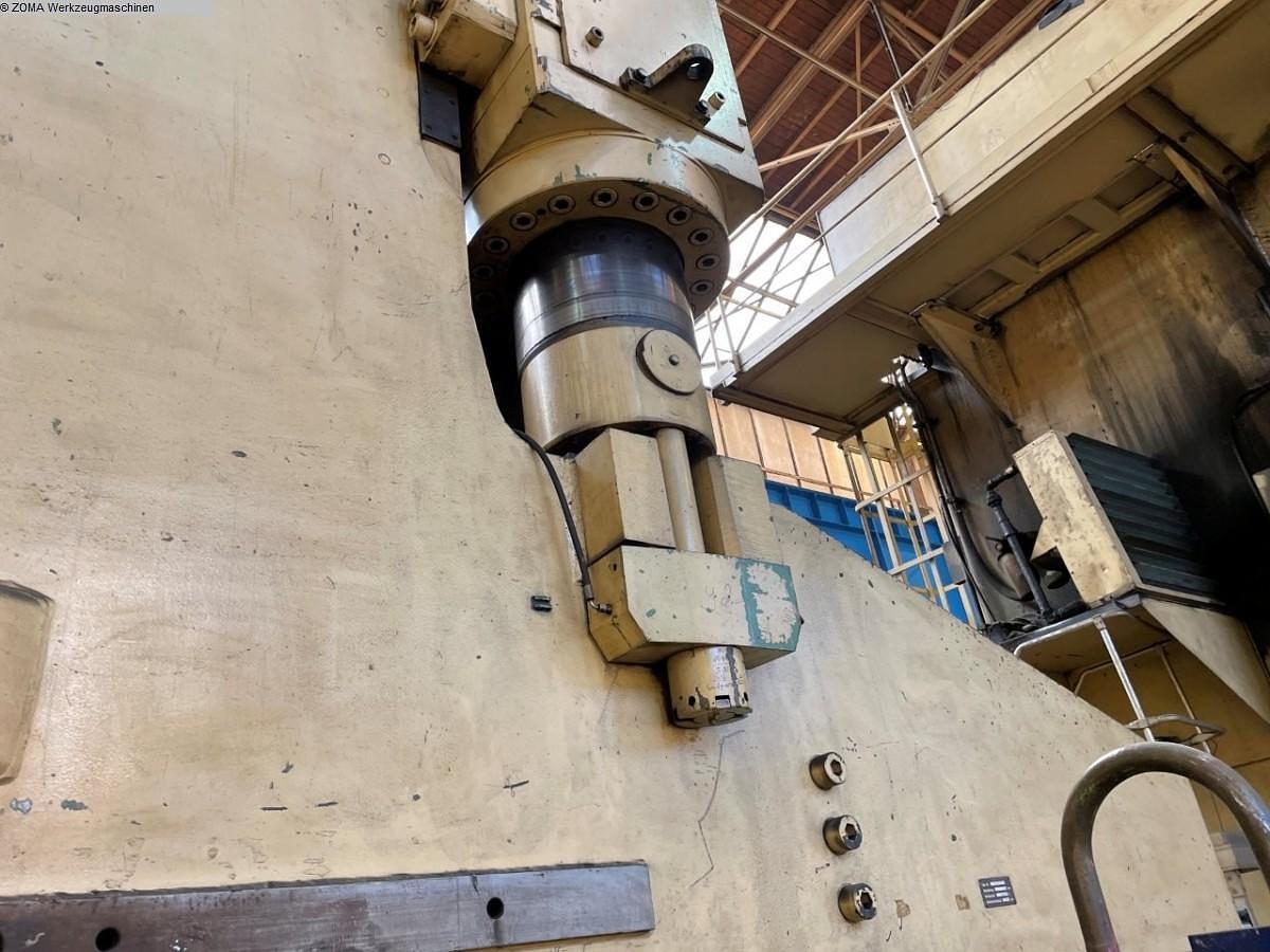 Used 1250 tons Press Brake Mechanical CNC 1987 Mengele H1250-10