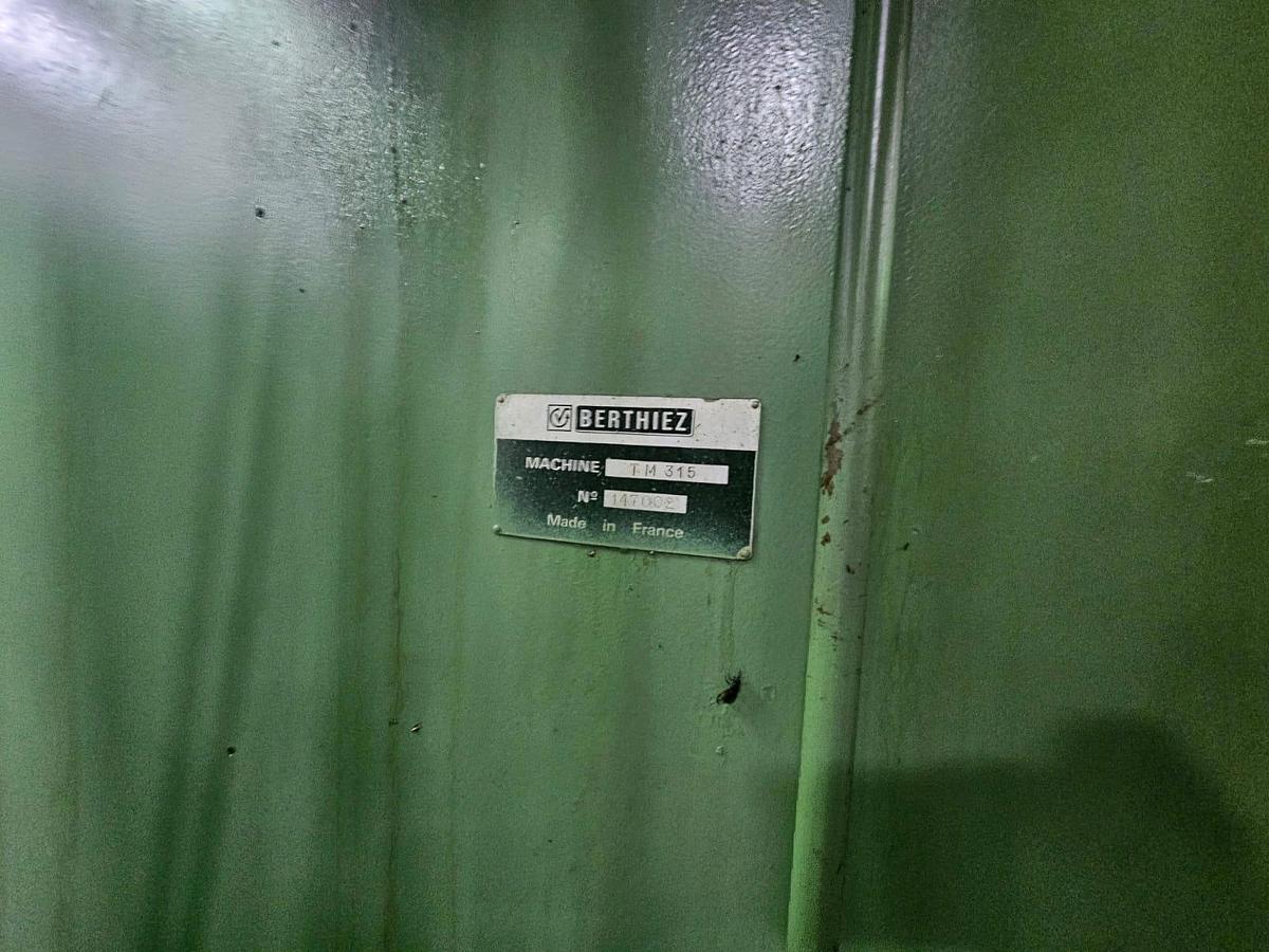Used Lathe Vertical Turning CNC Berthiez