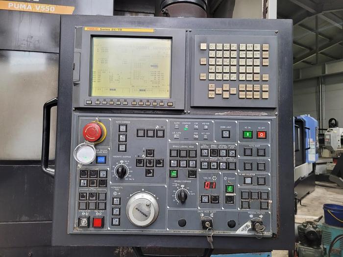 Used Lathe Vertical Turning CNC Doosan V550