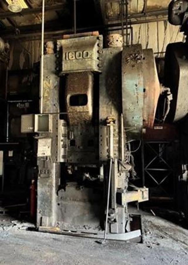 Used 1600 tons Press Hot Forging National Maxipress