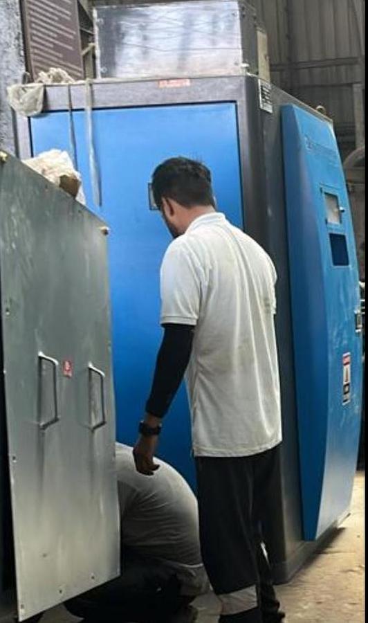 Used 6 tons Hammer Forging Pneumatic Line Huta Zygmunt MPM16000B