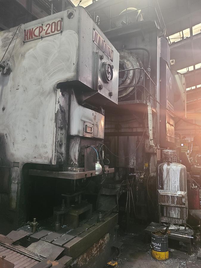 Used 2000 tons Hot Forging Line Jaewoo FP2000