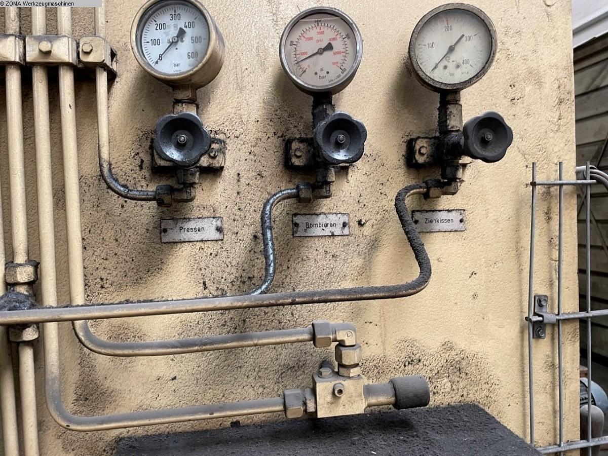 Used 1250 tons Press Brake Mechanical CNC 1987 Mengele H1250-10