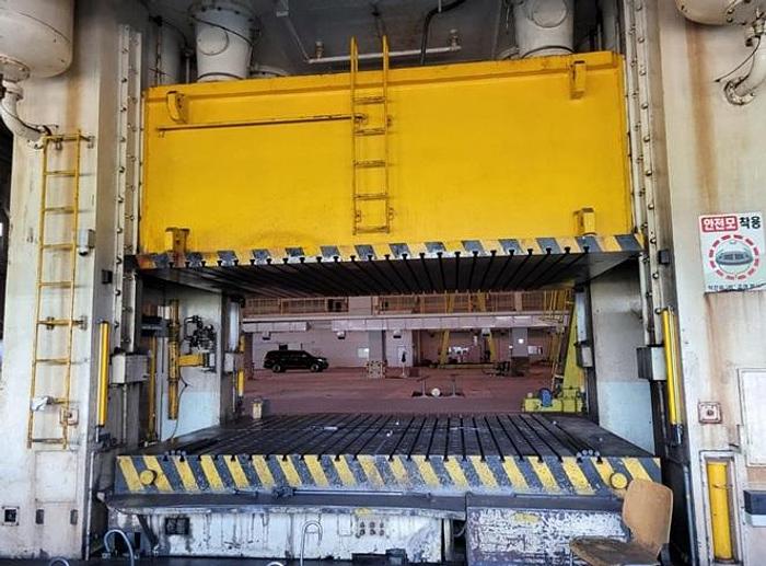 1500 tons Press Sheet Stamping Mechanical Ssangyong DE4P-1500