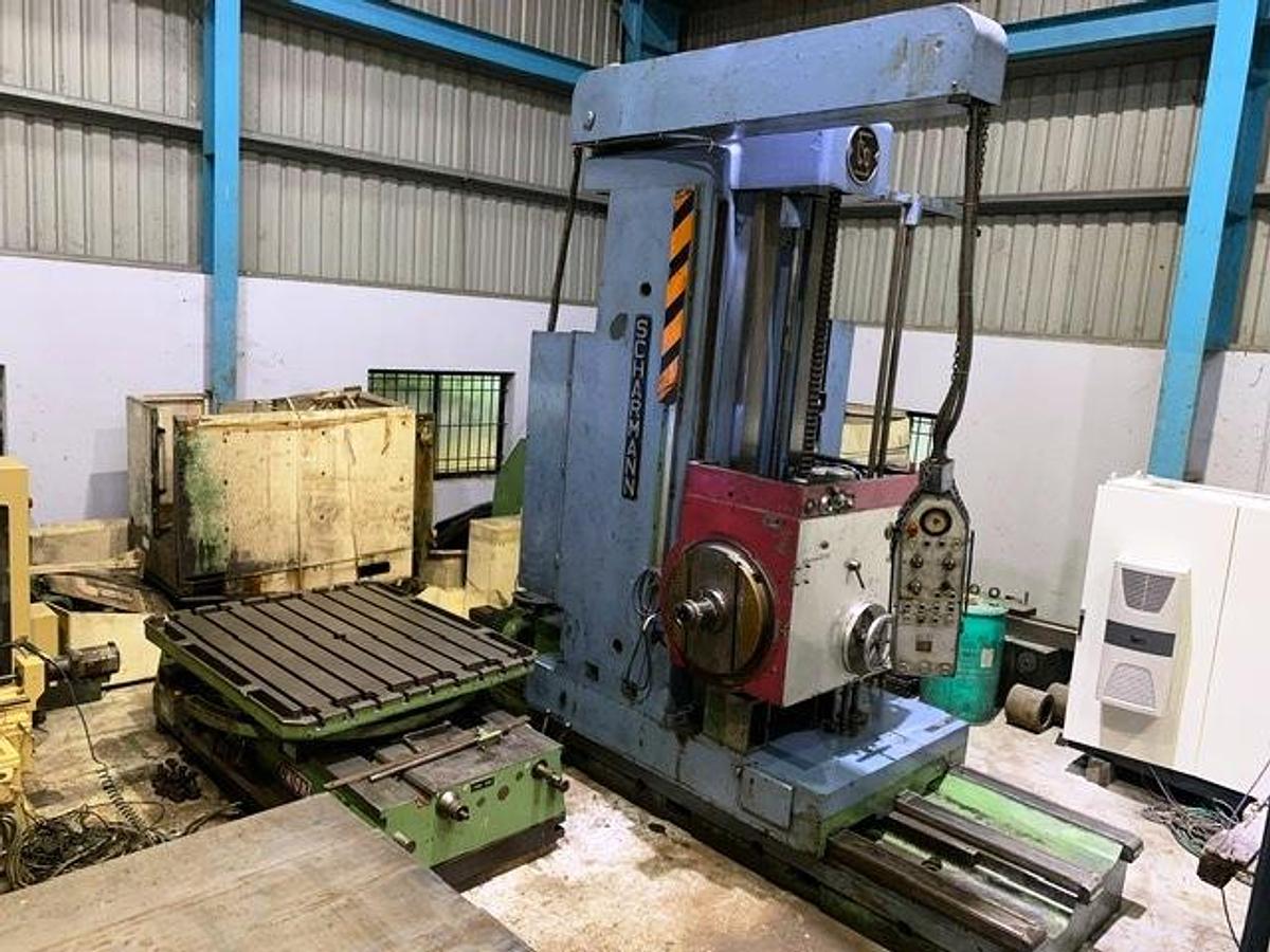 Used Borer Horizontal Floor Type Scharmann WF132V