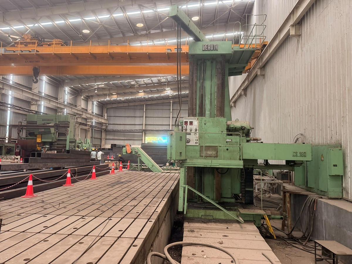 Used Borer Horizontal Table Type Ceruti