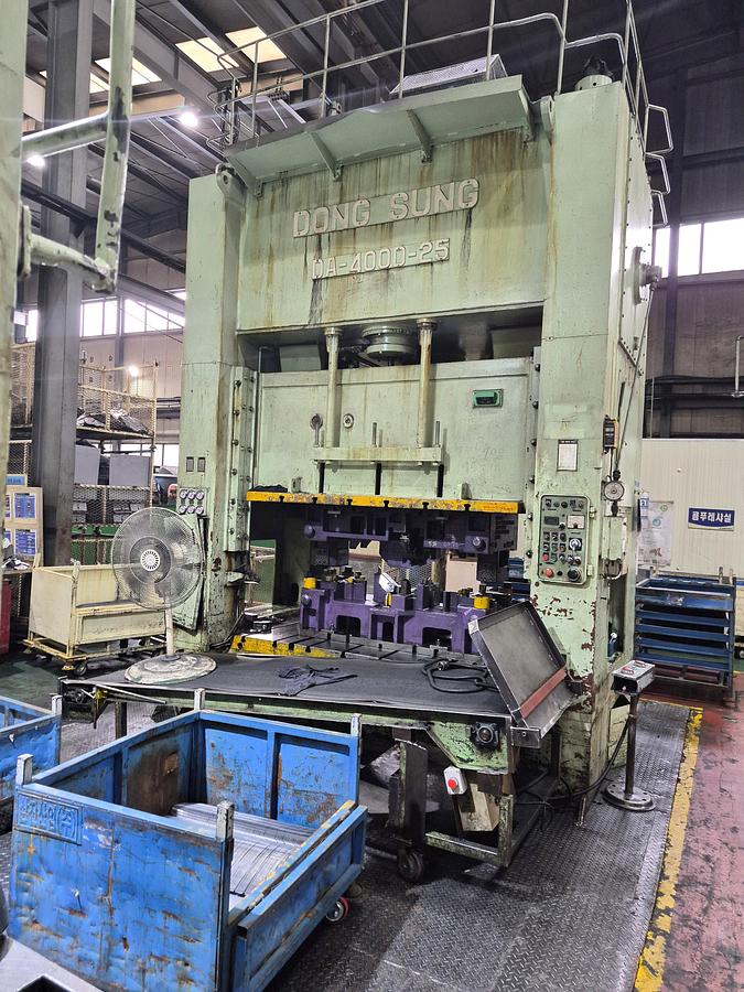 Used Sheet Stamping Line Mechanical DE2P-500 (500-500-400-400-400 Ton)