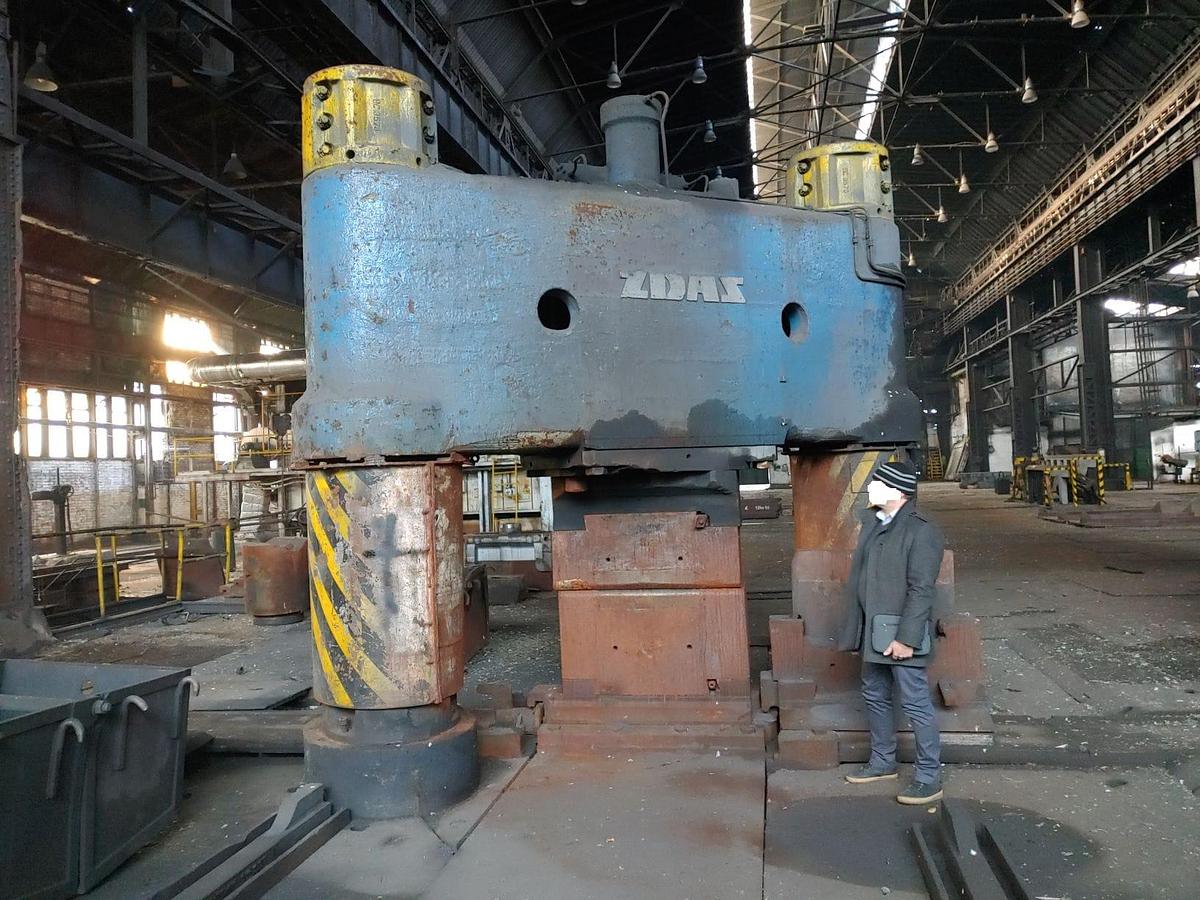 Used 1600 tons Press Forging Open Die Hydraulic Zdas