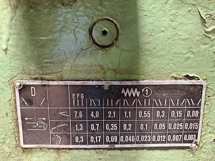 Used Borer Horizontal Table Type WMW Union BF80