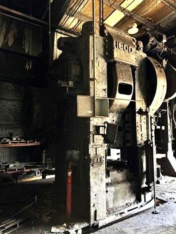 Used 1600 tons Press Hot Forging National Maxipress