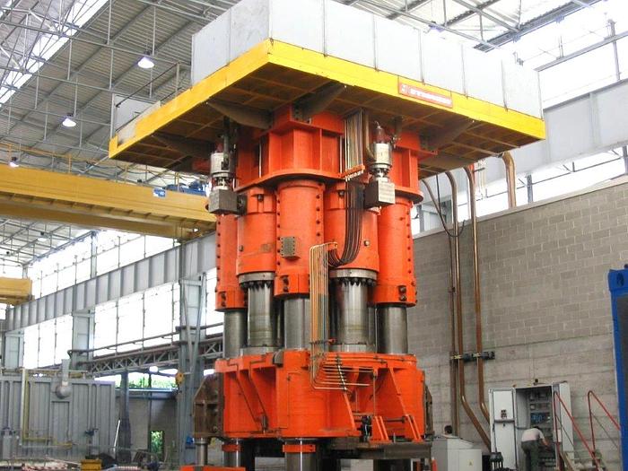 8500 tons Press Forging Open Die Hydraulic Hydromec HSF 8500-1650-500