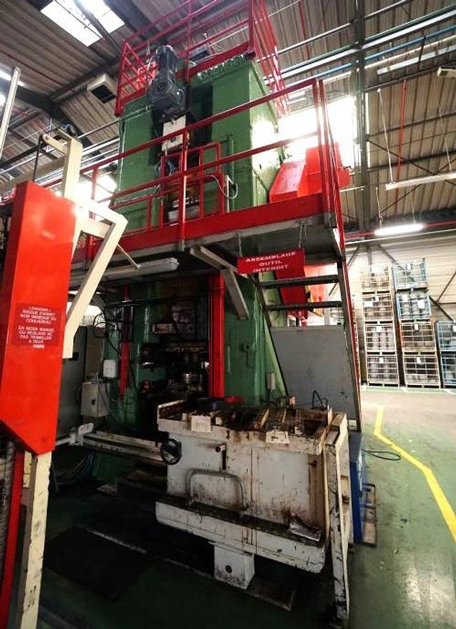 Used 2000 tons Press Knuckle Joint Coining Kieserling & Albrecht KKPR 2000/1000