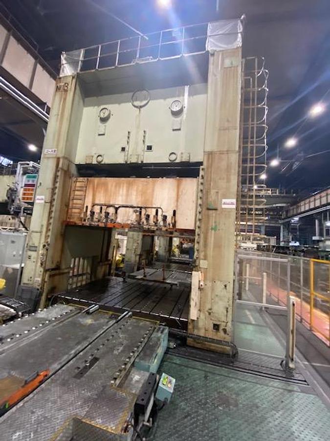 Used 1000 tons Sheet Stamping Line Mechanical Hitachi