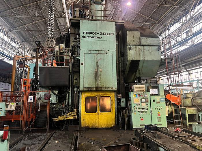 Used Hot Forging Transfer Press Line Sumitomo TFPX-3000