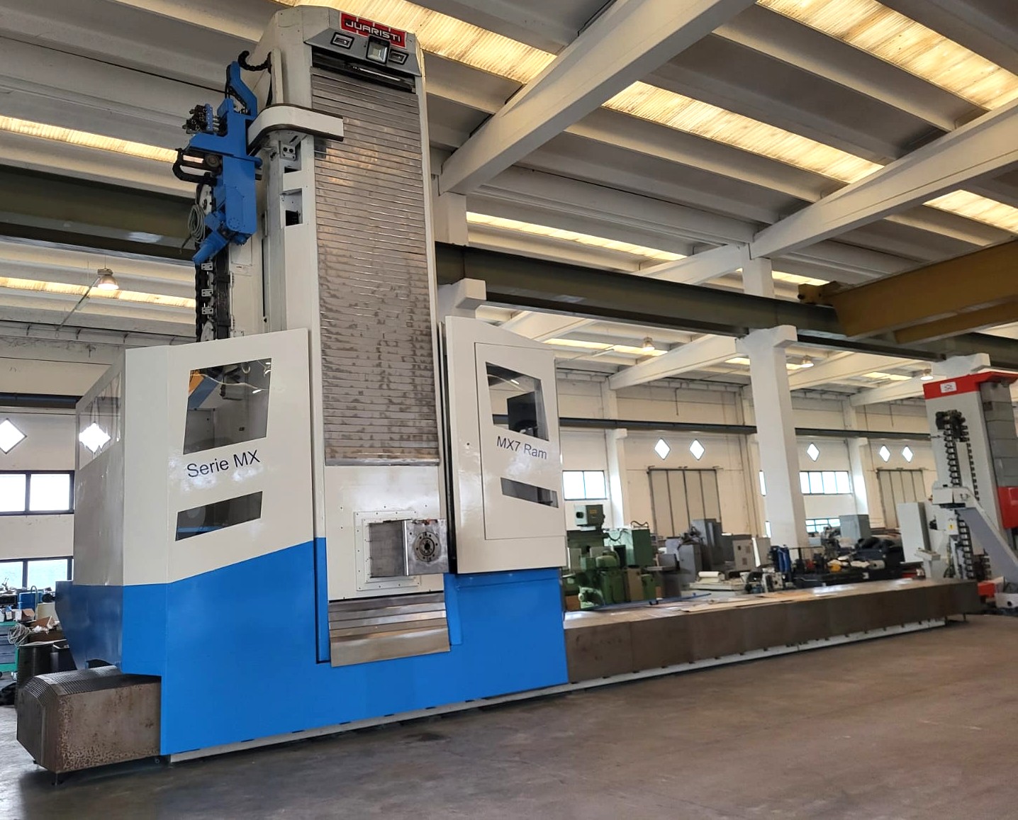 Used Borer Horizontal Floor Type Juaristi MX7-RAM