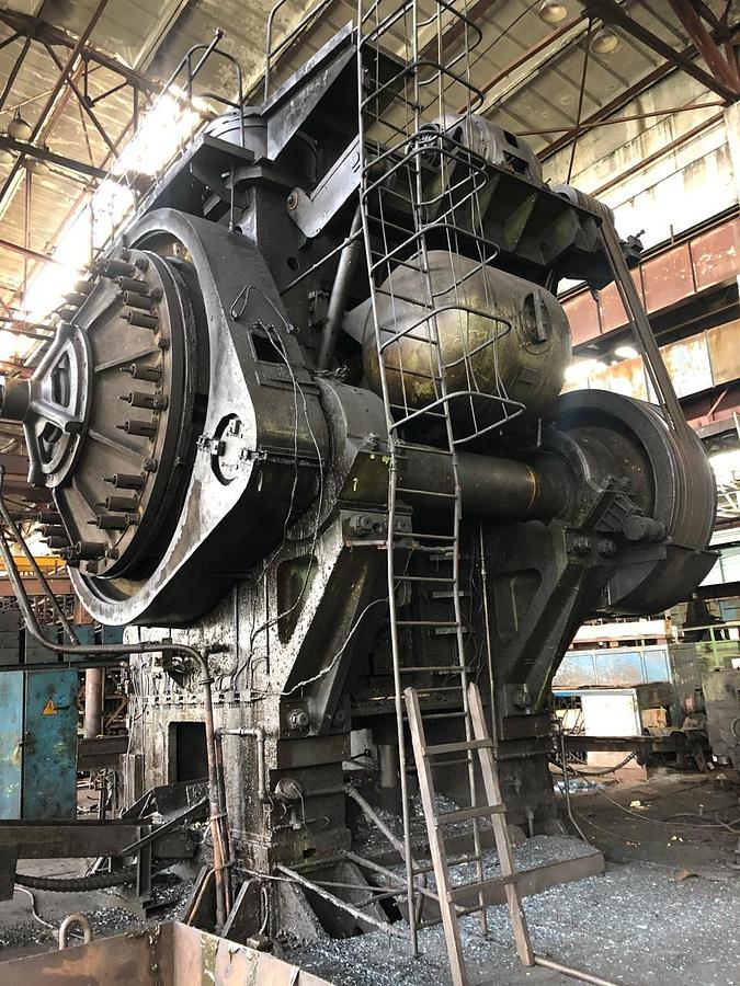 Used 4000 tons Press Hot Forging TMP Voronezh Russia K8546