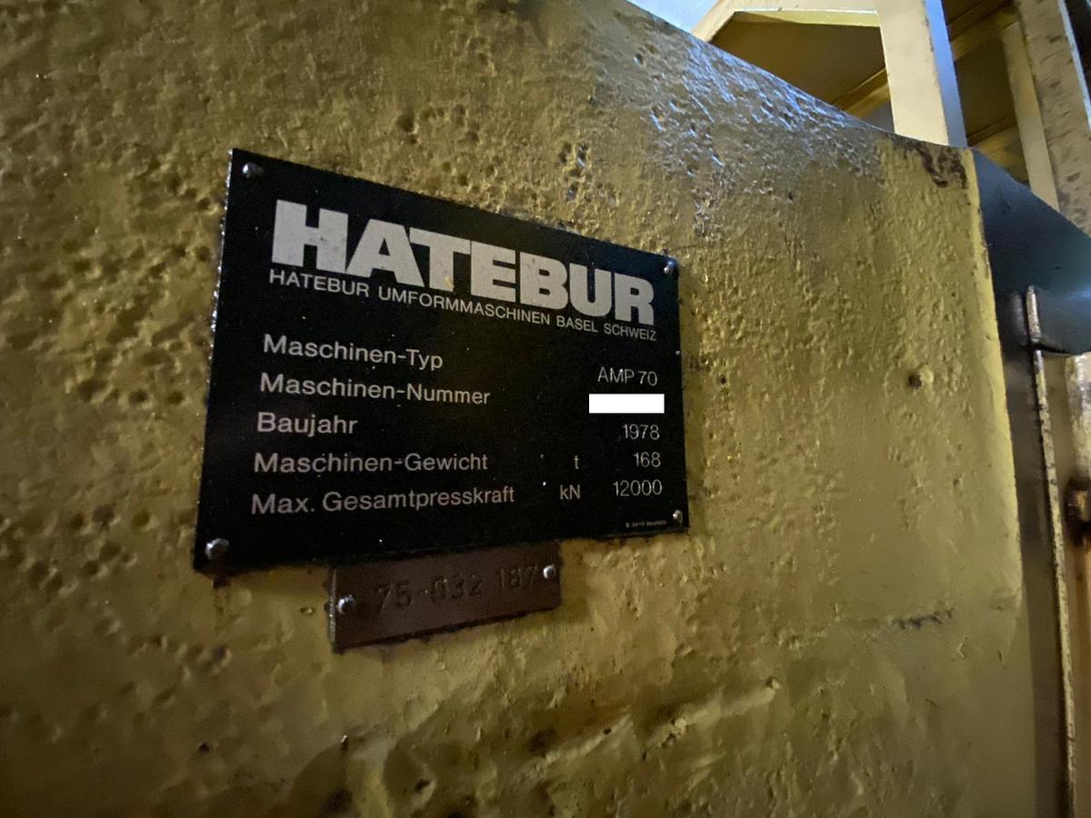 Used Part Former Hot Hatebur AMP70