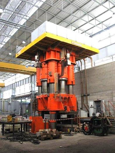 8500 tons Press Forging Open Die Hydraulic Hydromec HSF 8500-1650-500