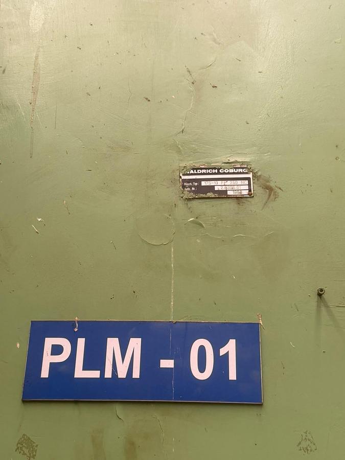 Used Plano Miller Waldrich Coburg 17S-10-FP-250NC