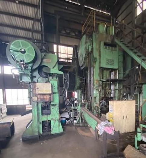Used 800 tons Hot Forging Line Fukui