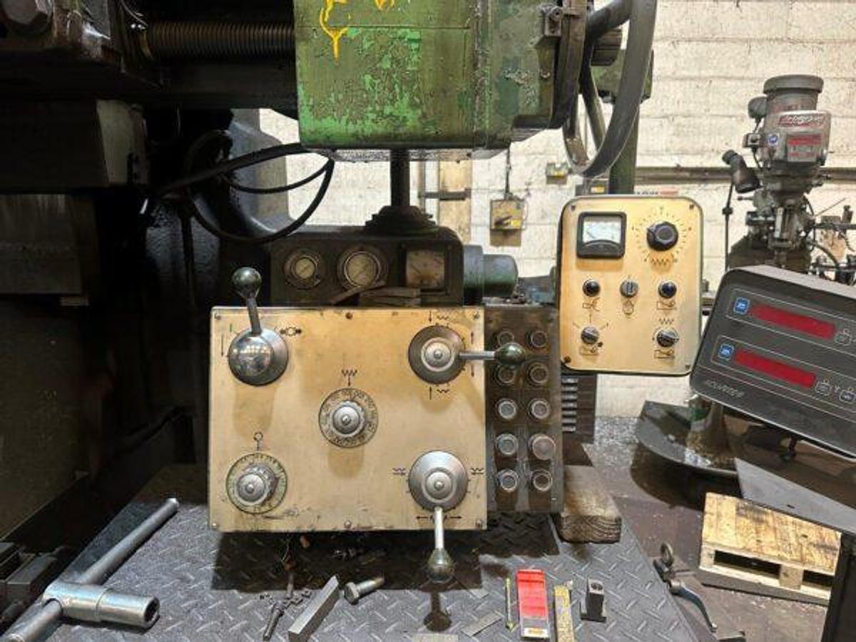 Used Lathe Vertical Turning Webster & Bennett