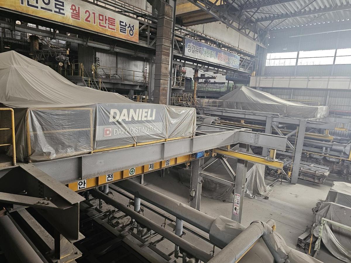 Used Electric Arc Furnace and Hot Rolling Mill Danieli