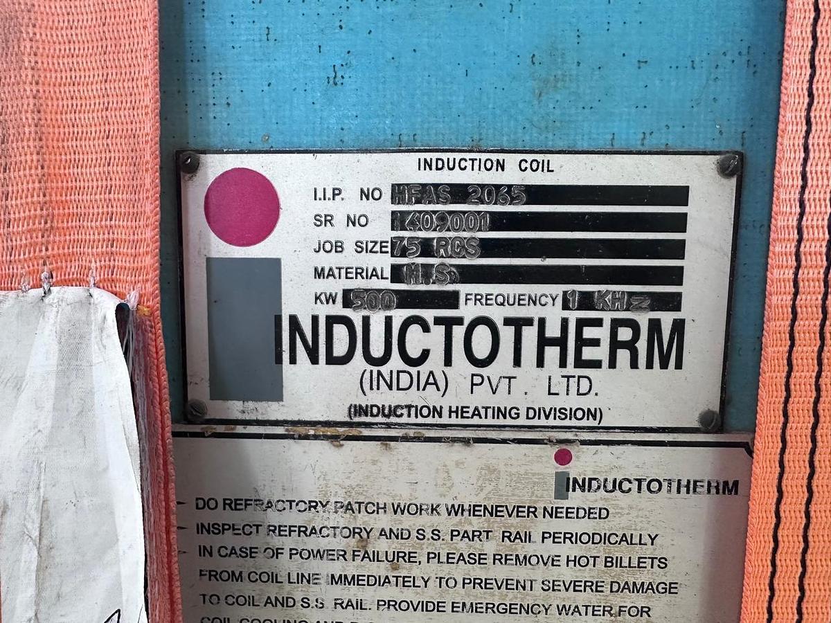 Used Induction Heater Inductotherm