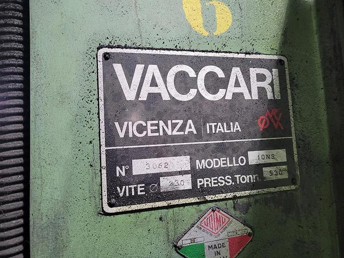 Used Press Friction Screw Vaccari 10NS