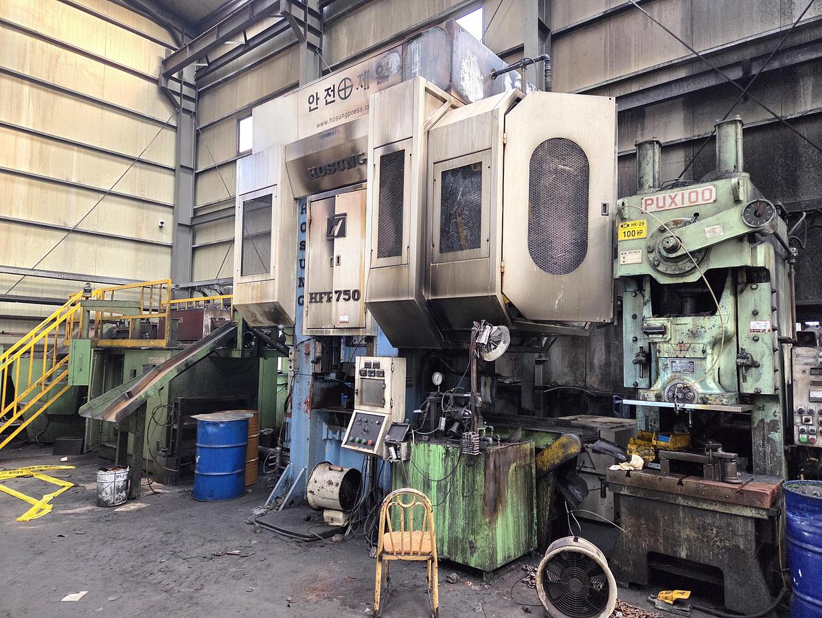 750 tons Hot Forging Line Hosung HFP750