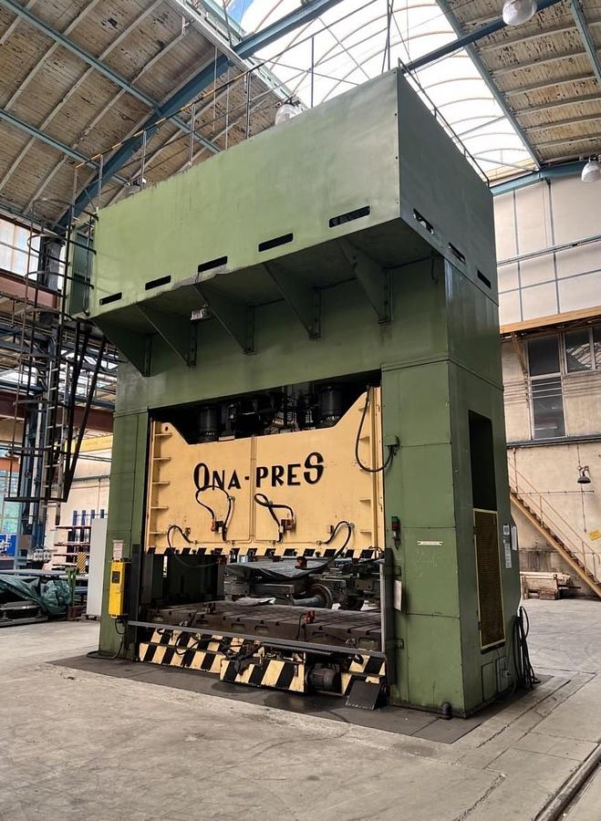 Used  1200 tons Press Hydraulic Ona-Pres PYZT 1200