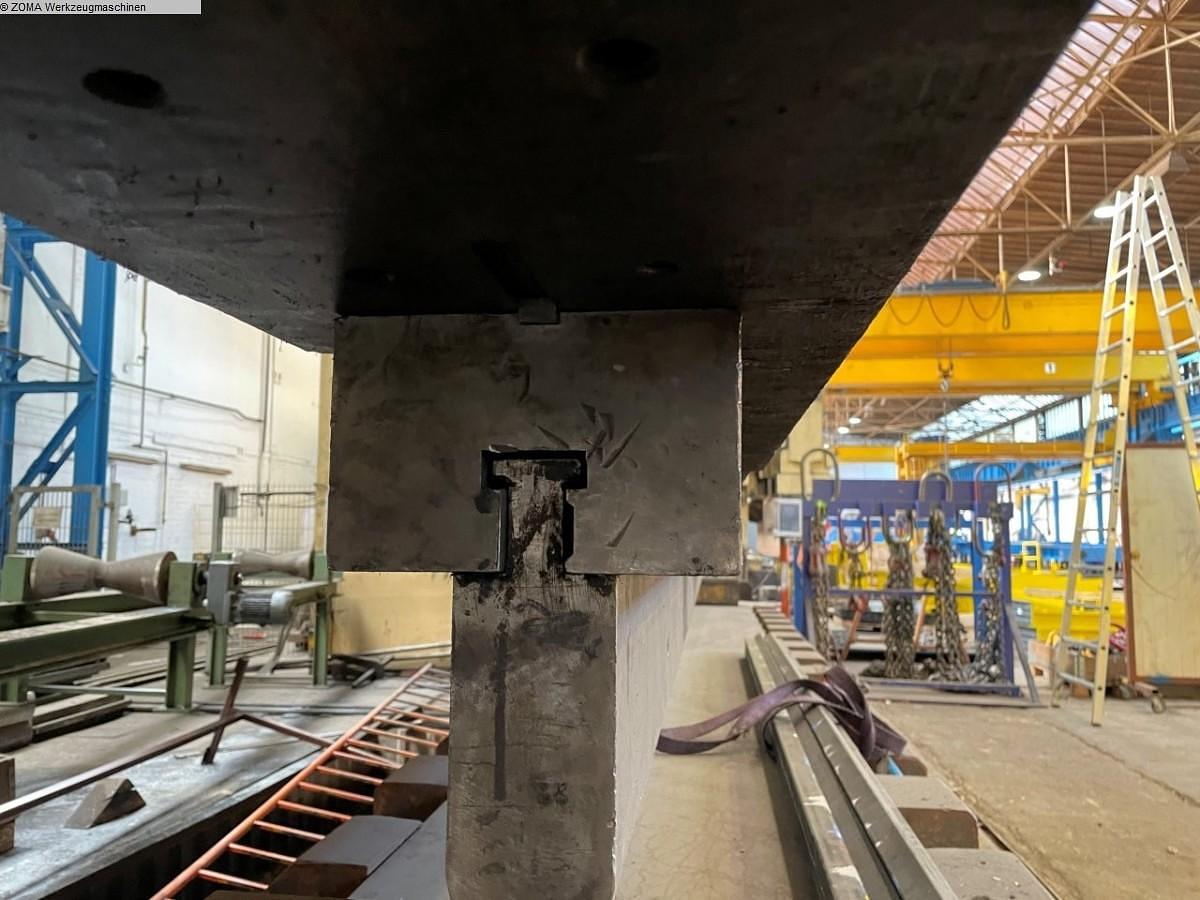 Used 1250 tons Press Brake Mechanical CNC 1987 Mengele H1250-10