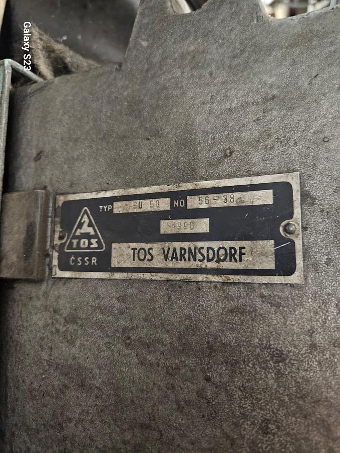 Used Borer Horizontal Table Type CNC Tos Varnsdorf WHN13A