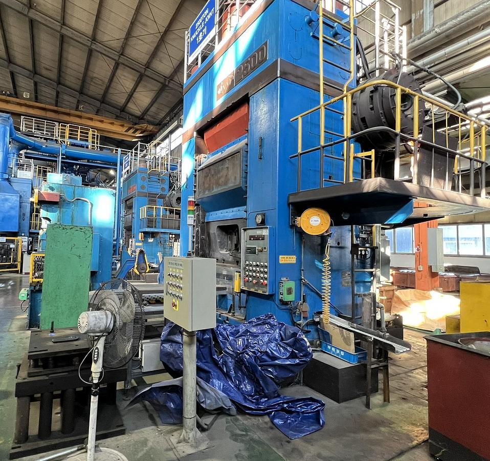 2500 Press Cold Forging TMP Voronezh Russia KB8044