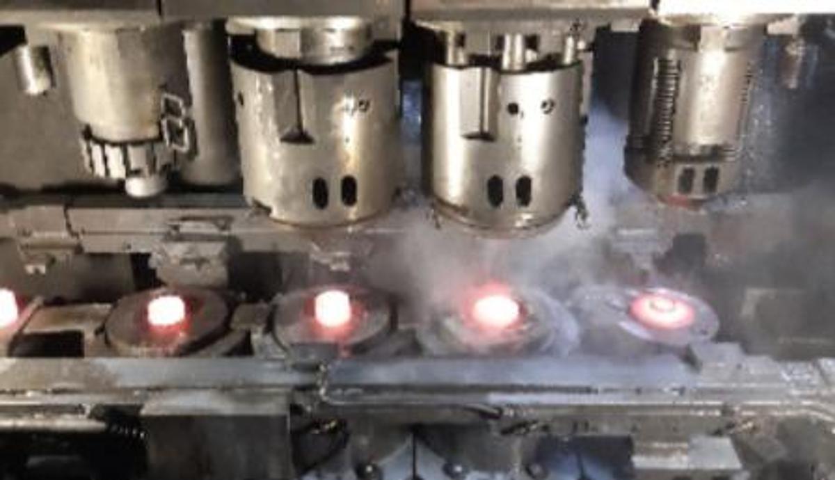 Used 2500 tons Press Hot Forging Manzoni 2500sr/tr