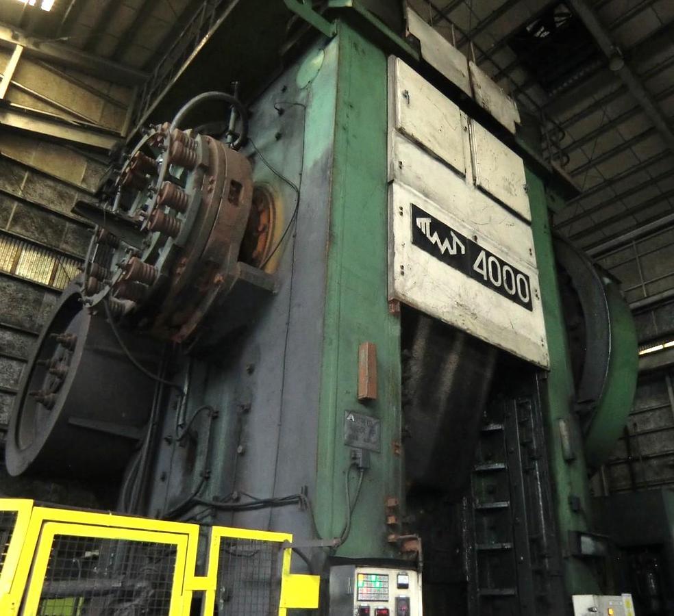 4000 tons Press Hot Forging TMP Voronezh Russia KB8546