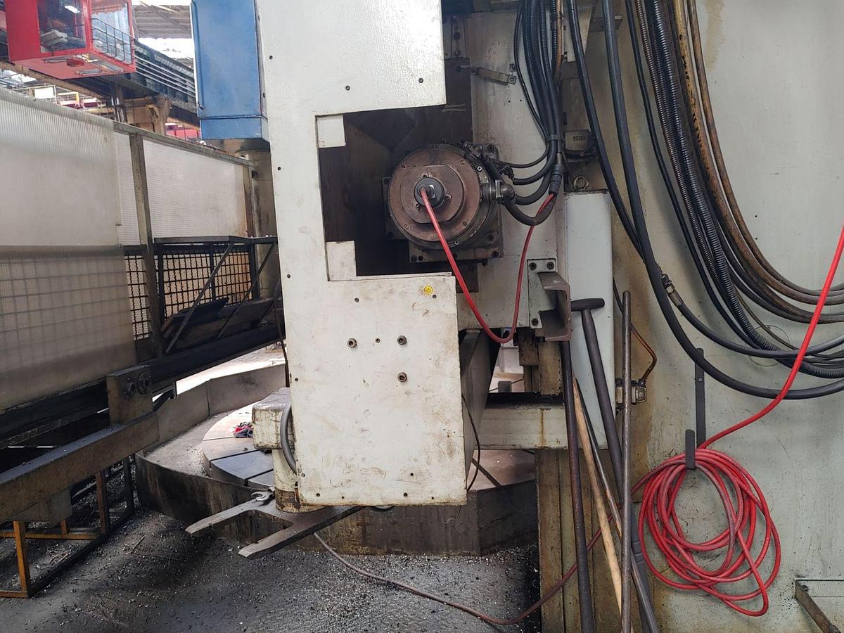 Used Lathe Vertical Turning CNC Schiess Froriep