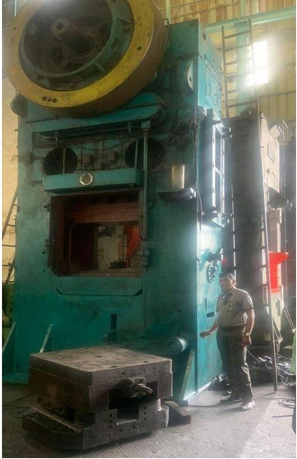 Used 1600 tons Press Hot Forging Wilkins & Mitchell