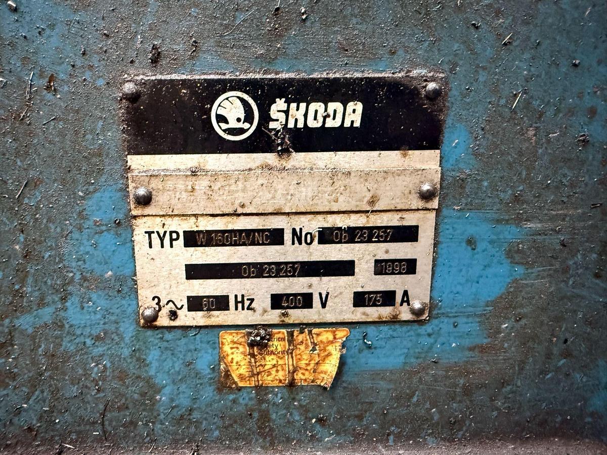 Used Borer Horizontal Ram Type CNC Skoda W160H