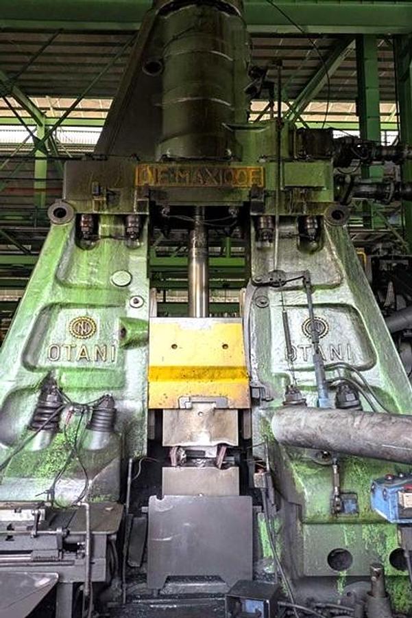 Used 2 tons Hammer Forging Pneumatic Otani DIE-MAX100E