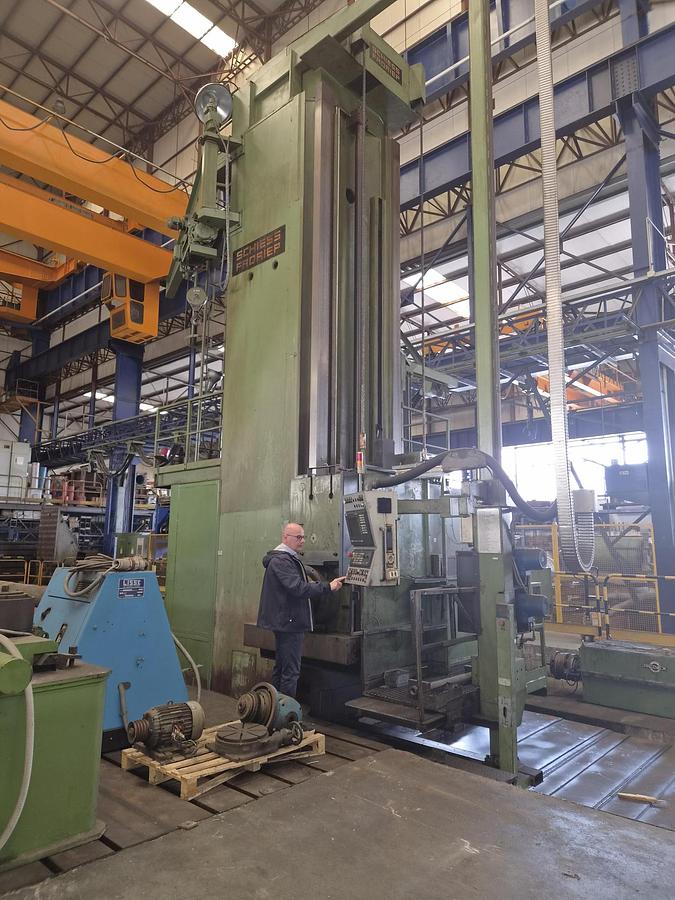 Refurbished Borer Horizontal Floor Type CNC Schiess Froriep