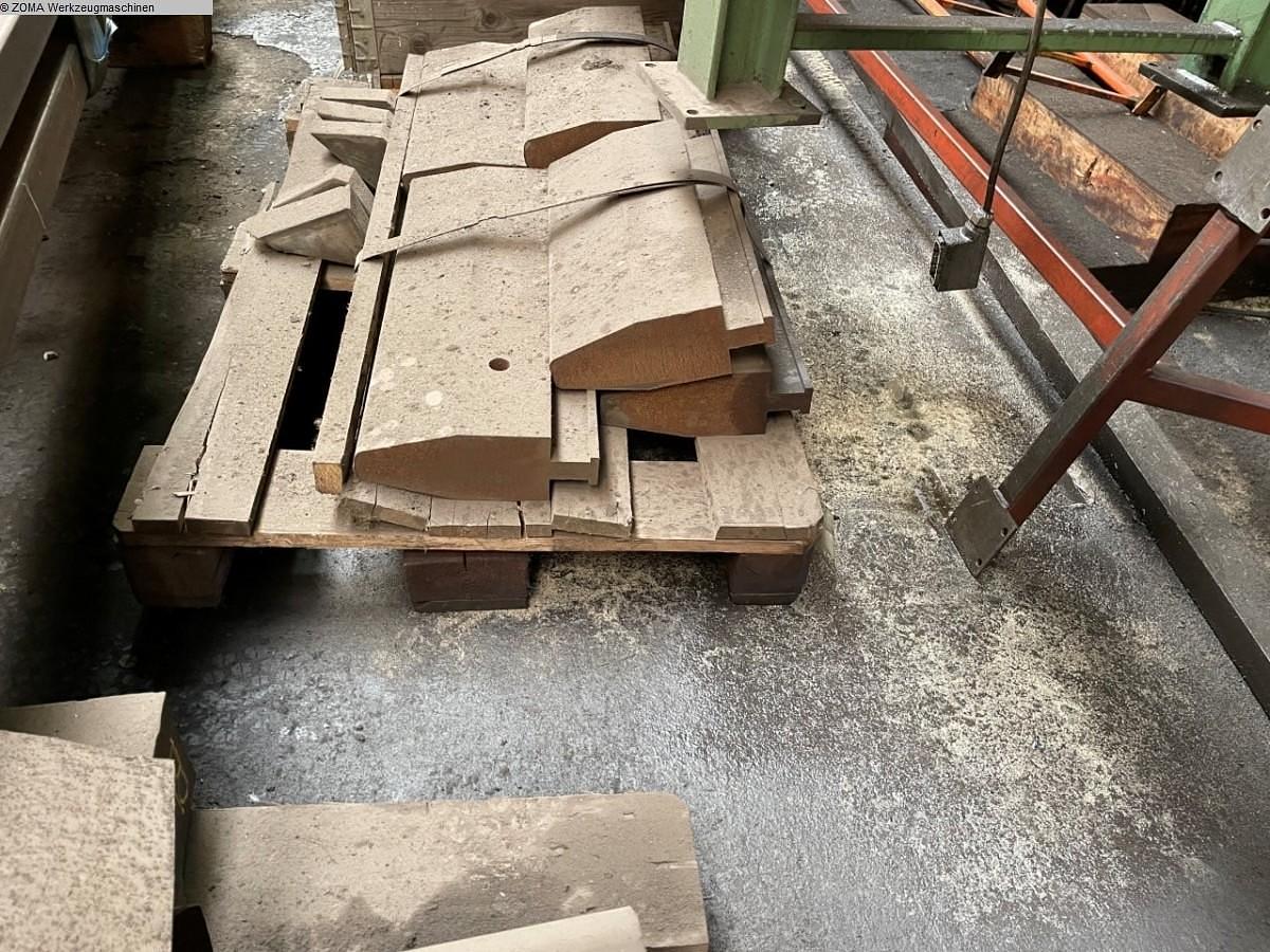 Used 1250 tons Press Brake Mechanical CNC 1987 Mengele H1250-10