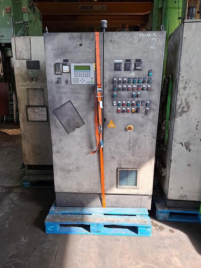 Used 2500 tons Press Hot Forging Manzoni 2500SR/TR