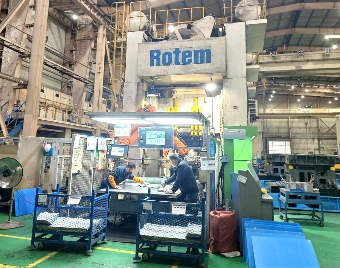 800-600-400-400 Sheet Stamping Line Mechanical Rotem
