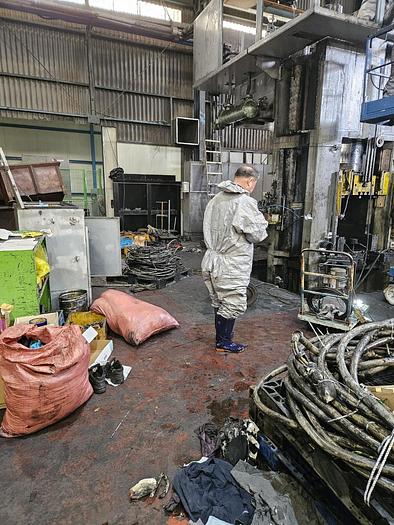 Used Press Cold Forging Hydraulic Sack & Kiesselbach OKP1250/100-S