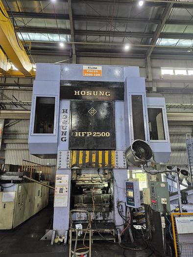 2500 tons Press Hot Forging Hosung