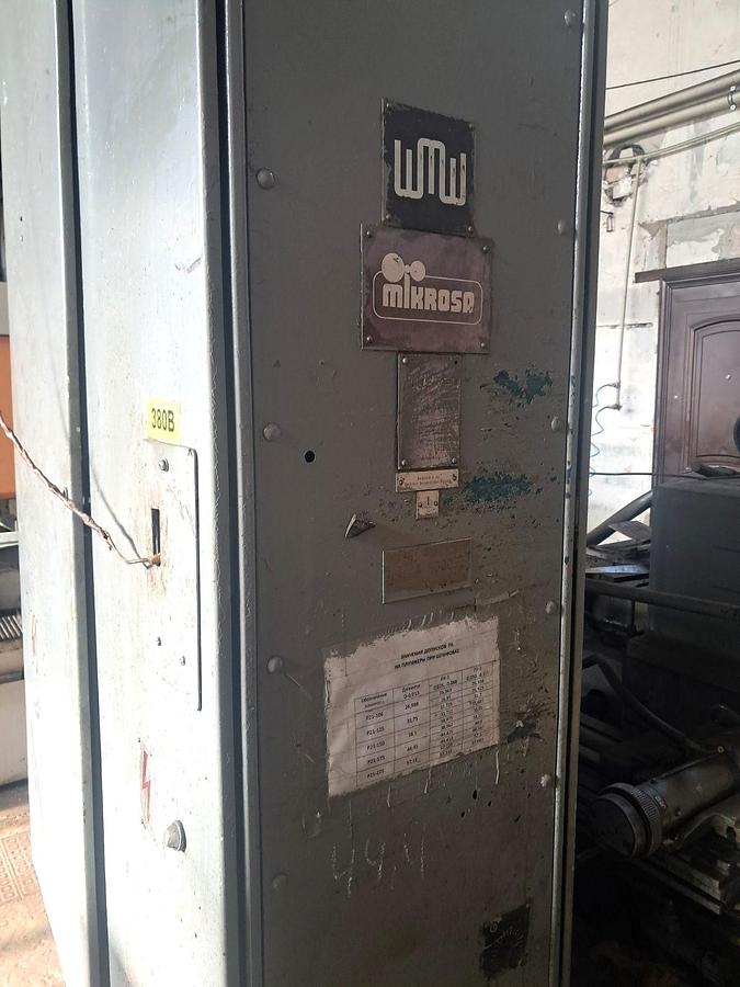 Used Grinder Centerless Mikrosa SASL125