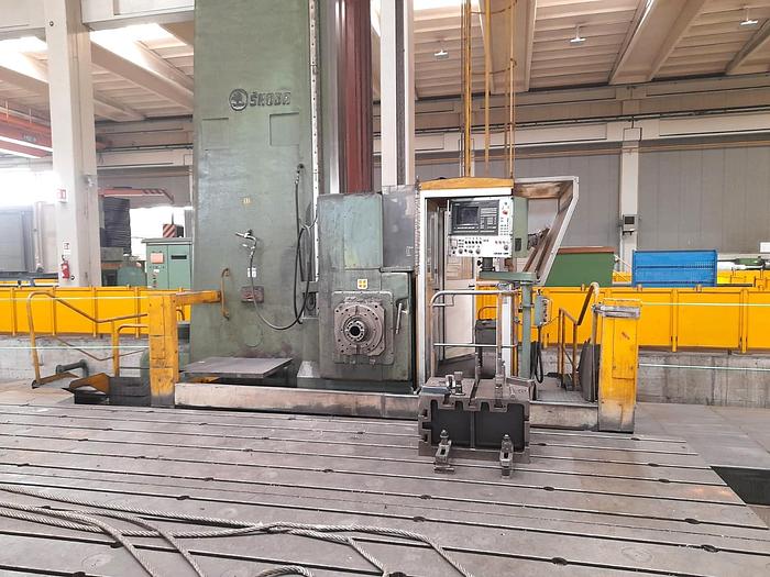 Used Borer Horizontal Floor Type CNC Skoda W200HB