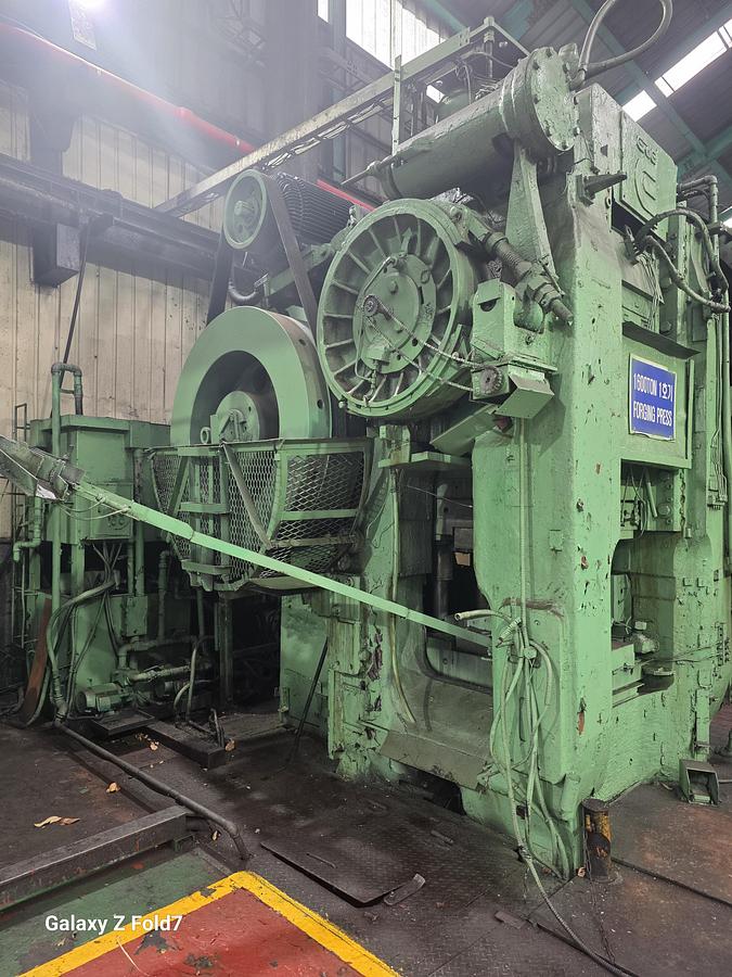 Used 1600 tons Hot Forging Line Erie
