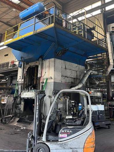 Used 2500 tons Press Hot Forging Manzoni 2500sr/tr