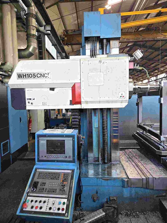 Used Borer Horizontal Table Type CNC Tos Varnsdorf WH105